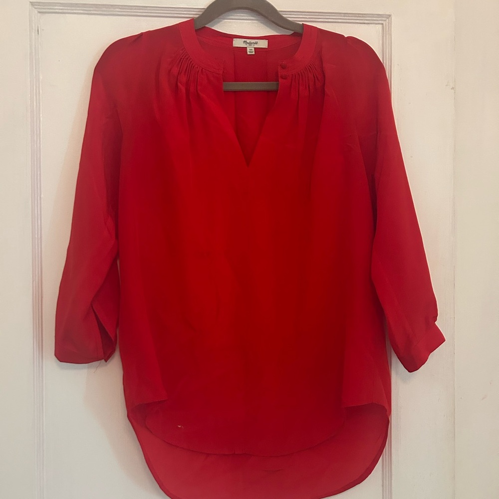 Madewell Red Women's Top